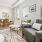 living area that includes ample seating spaces and bright lighting